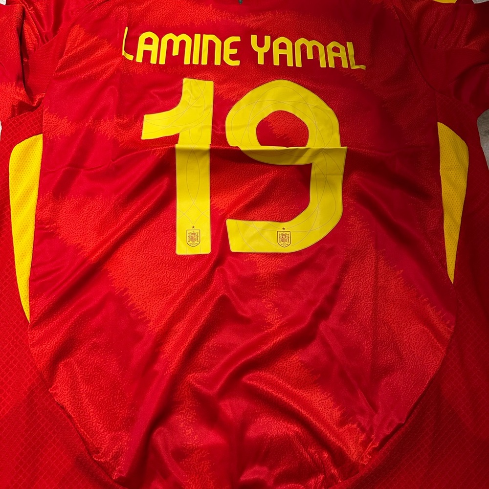 Lamine Yamal Spain soccer jersey
